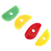 4 Pieces Silicone Ribs Pottery Ceramic Clay Tools For Sculpting Shaping Tools