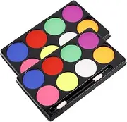 Face Body Painting Kit for Boys and Girls 2 Pack Oil- Paint Set 8 Colors Makeup Palette Safe Easy Removal for Halloween Parties