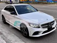 在飛比找Yahoo!奇摩拍賣優惠-19年 賓士 BENZ W205 AMG 前保桿 後保桿 側