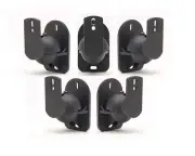 5 Pack of Black Speaker Wall Mount Brackets for Bose, Sony, Panasonic, Samsun...