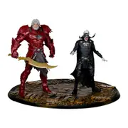 DC Multiverse The Merciless Dark Knights Metal and The Batman Who Laughs Knight Armour 7 inch Figure 2-Pack