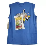 NWT And1 Boys Large Graphic Cut Off Tee T Shirt Sleeveless Basketball Spellout