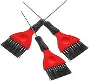 Beaupretty 3pcs Hair Dye Color Brush Tail Highlighting Brush for Easy Hair Tint Application Salon Flexible Design Bristles for Accurate Coloring and Treatment