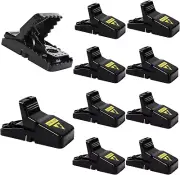 8Pcs Mouse Traps,New Mice Traps for House，Mice Killer Indoor Mouse Snap Traps...