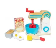 Melissa & Doug Wooden Make-a-Cake Mixer Set 11pc NEW