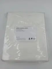 West Elm Curtain Set 2 Window Panels 48x84 Modern Clean New Drapes Room Darkenin