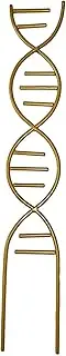WeiLaiKeQi Plant Trellis Potted Plant Support DIY Climbing Trellis Garden Trellis for Potted Plants, Gold 40cm