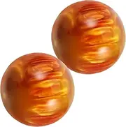BESTYASH 2pcs Hand Massaging Balls for Elderly Portable Fitness Hand Grip Balls for Strength and Flexibility Maintenance Lightweight Exercise Tool for All Ages Handy