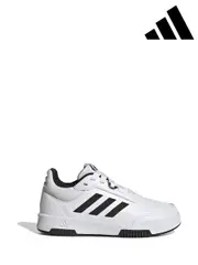 adidas White/Black Tensaur Sport Lace Up Trainers (T52758) | $69