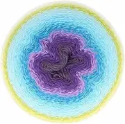 [Scheepjes] Mega Whirl (2998m) Fingering Weight Yarn - Cotton Blend, for Blankets, Large Shawls, Summer Tunics and Dresses, 403 Noctura, 1 x 666g