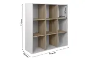 HUFF 9 Cube Bookshelf