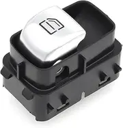 WGQGQ Car Window Controller Switch Button Car Window Lifter Control Switch,Fit For E, WHITE LIGHT,Fit For S,WHITE LIGHT 2229051904 S Window Toggle Switch