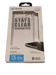 Speck Case Presidio Stay Clear for Samsung Galaxy Note 10 - Clear