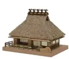Woody Joe Mini Architecture Series No.5 Thatched Roof House Wooden Model