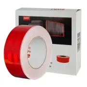 Rollo De Cinta Reflectante, Dot-c2, 150 'X 2 ", Rojo / Blanco, Reflector De ...