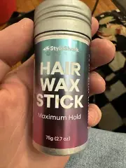StyleShark Hair Wax Stick, Wax Stick for Hair (2.7 oz), Slick Stick for Hair