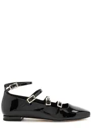 Alohas Luke Patent Leather Ballet Flats - Black - 39 (IT39/ UK6) 39 (IT39/ UK6)