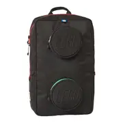 Lego Brick 1x2 Backpack School/Office Zippered Travel Bag Unisex 40cm Multi