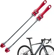 Wheel Hub Skewers for Bike,1 Pair Quick-Release Bike Skewer | Precision Engineered, High-Strength Cycling Accessories for Wheel Replacement