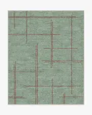 245' x 305' | Machine Washable Runner Rug | Kid & Pet Friendly | Indoor Rug | Stellan Sage Rug | Ruggable