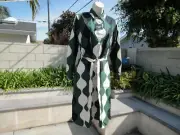 Uniqlo x Marimekko LONG SLEEVED COTTON DRESS, Brown or Green Pattern, Pick Size