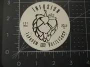 INFUSION TAPROOM BOTTLE SHOP California STICKER decal craft beer brewery brewing
