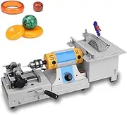 Table Saws Gem Grinding Polisher, 750W Miniature Precision Polishing Machine, Multifunctional Flexible Shaft, Adjustable Speed Jewelry Cutter, for Jewelry Making, Polishing