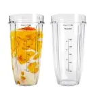 2X 24oz Replacement Parts Cups For Nutri Ninja Blender Auto iQ 900w 1000w 1500w