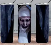 Horror Nun 20 oz SKINNY TUMBLER Stainless Steel | The Conjuring Horror Movie