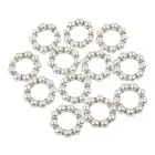 12 Pc Napkin Ring Napkins Holders Table Decoration Party Wedding Kitchen Supply