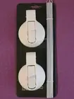 2 Pack Straw Lids fits Hydro Flask Wide Mouth Water Bottles -WHITE - NEW