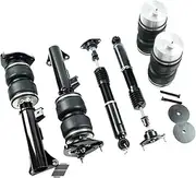BJOHQ Compatible for Mercedes-Benz C-Class（W204） 2007 2008 2009 2010 2011 2012 2013 2014 Air Suspension Support Kit/air Shock absorbers
