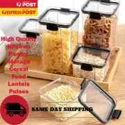 Pantry Storage Containers Kitchen Airtight Food Cereal Container Set With Lids