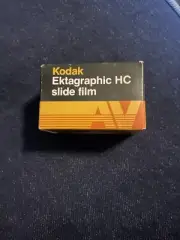 Kodak Ektagraphic HC 35mm Slide Film For B&W Titles HCS 135-36 EXPIRED 1990