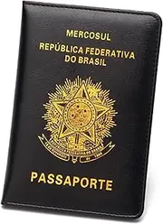 [CHUAN boutique] Brazilian Passport Holder Protective Cover Light and Thin Portable Travel Passport Storage Bag PU Leather Passport Cover