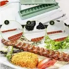 Meat Skewer Machine Single Row Kebab Maker Bbq Kebab Press Maker Reusable Tool