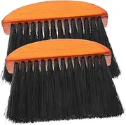 Mipcase 2pcs Fireplace Cleaning Brush Scrub Brush Fireplace Fire Fireplace Broom Dryer Vent Brush Fireplace Brush Replacement Hearth Brush Chimney Fireplace Cleaning Duster Bench Plastic