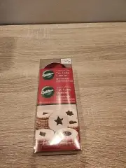 Wilton Linzer Circle Cookie Press Cutter New Box Complete
