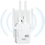 WiFi Extender, 2025 Fastest WiFi Booster 1200Mbps Dual Band (5GHz/2.4GHz) WiF...