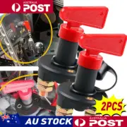 2x 24V/12V Battery Master Disconnect Switch Isolator On/Off Boat Marine Caravan
