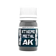 AK Interactive Xtreme Metal Aluminium Enamel Paint 30ml [AK479]