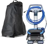 Robotic Pool Cleaner Caddy, Oxford Cloth Pool Cleaner, Dustproof Pool Vacuum Cleaner, Outdoor Waterproof Classic Caddy for Most Robotic Pool Cleaners