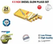 4x NGK GLOW PLUGS for OPEL FRONTERA B 2.2 DTI 2002-2004