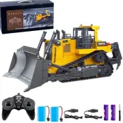 bnam Remote Control Bulldozer RC 1/16 Full Functional Construction Vehicle, 2...