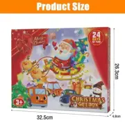 Christmas Countdown Advent Calendar Pull Back Car Surprise XmasBox Gift AU stock