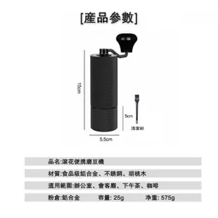 【歐適樂】磨豆機/咖啡豆研磨機/手磨咖啡機/磨豆器/手搖手動CNC磨芯(辦公室/會客廳/家用)