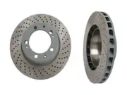 Front Right Brake Rotor For 86-95 Porsche 928 944 968 Turbocharged S HM55N8 (for: Porsche)