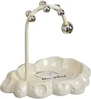 Cloud Key Holder - Tabletop Necklace and Jewelry Organizer | Key Bowl Perfume Trinket Dish, Tabletop Necklace Jewelry Organizer, Entryway Table Key Bowl for Necklace