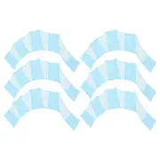 3Pair Silicone Swimming Gloves Webbed Swim Gloves Gear Paddle Fins Blue S
