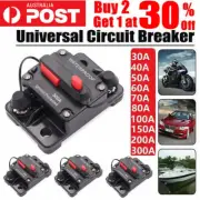 30-300AMP Car Circuit Breaker Fuse Reset 12V-48V Waterproof DC Car Boat Auto AU